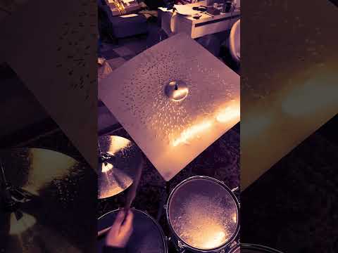 22" Thunder Square Crash Ride – Titanium Handmade Cymbal