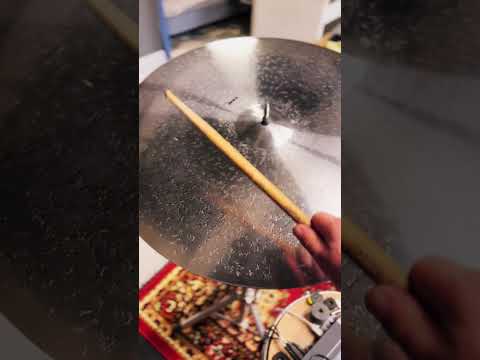23" Short Dry Ride Cymbal – Titanium Handmade (One of a Kind)